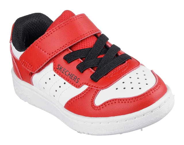 Skechers Lauflernschuh »QUICK STREET« , Retro Sneaker mit Klettverschluss, Größenschablone zum Download