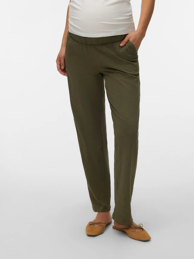 Mamalicious Schlupfhose »MLIVY JRS PANTS NOOS« Baumwolle, loose fit