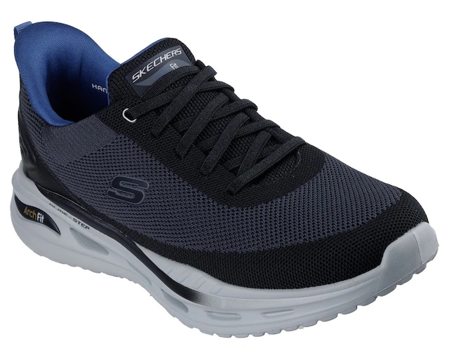 Skechers Slip-On Sneaker »ARCH FIT ORVAN-KINCADE« , Trainingsschuh, Schnürschuh, Schlupfschuh mit Memory Foam