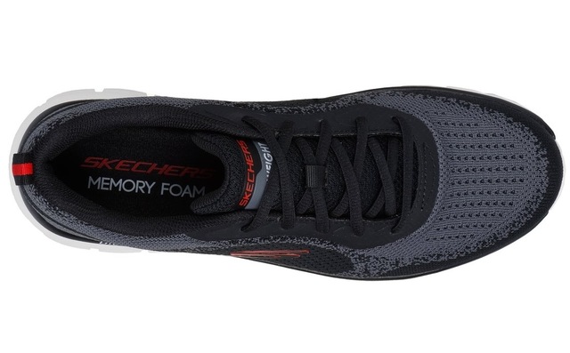 Skechers Sneaker »TRACK-GLENDOR« Trainingsschuh, Schnürschuh, Freizeitschuh mit Memory Foam
