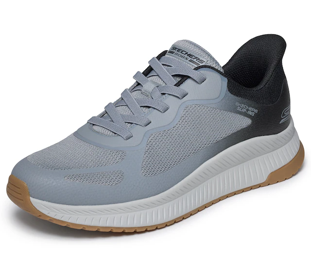 Skechers Slip-On Sneaker »BOBS SQUAD 4« Trainingsschuh, Sneaker, Schnürschuh zum einfachen Schlupfen