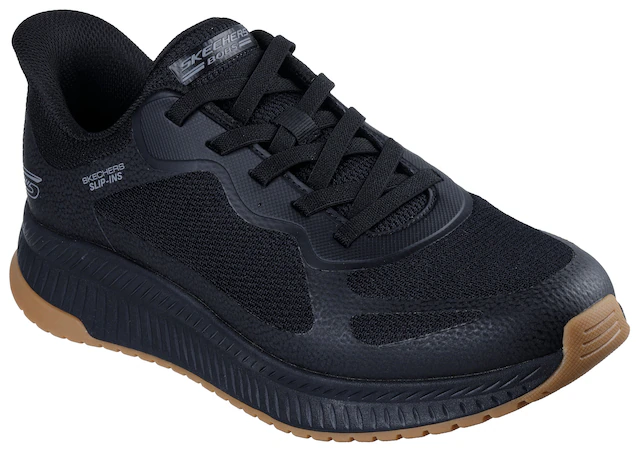 Skechers Slip-On Sneaker »BOBS SQUAD 4« Trainingsschuh, Sneaker, Schnürschuh zum einfachen Schlupfen