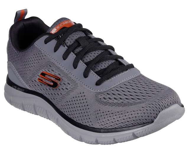 Skechers Schnürschuh »TRACK-LESHUR« Freizeitschuh, Trainingsschuh im Materialmix