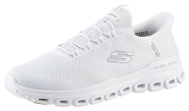 Skechers Slip-On Sneaker »GLIDE-STEP« Schlupfschuh, Freizeitschuh, Trainingsschuh mit praktischem Gummizug