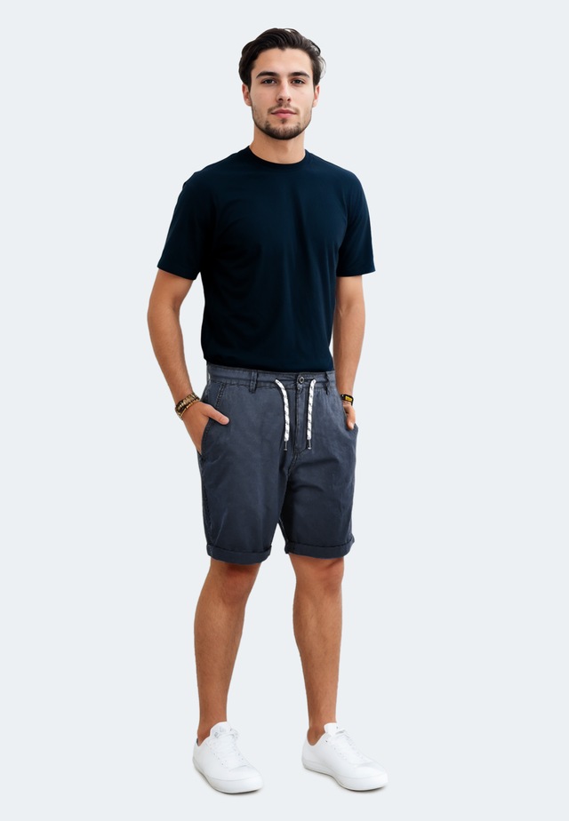 Indicode Shorts »Incanvar« aus atmungsaktiver Baumwolle