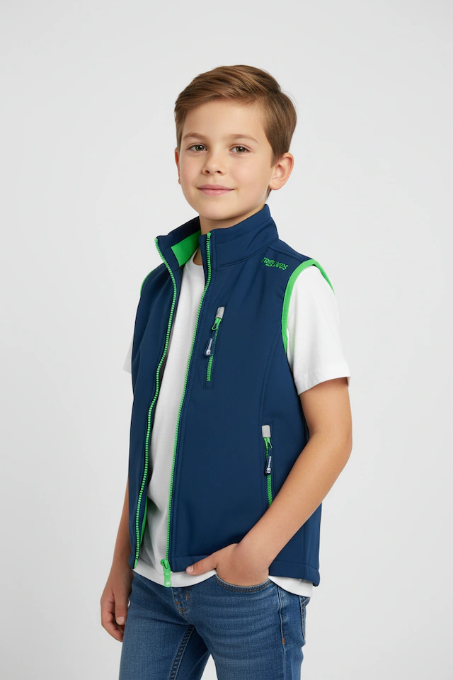 TROLLKIDS Softshellweste »KIDS TROLLFJORD VEST« für Kinder und Jugendliche geeignet, atmungsaktives Material