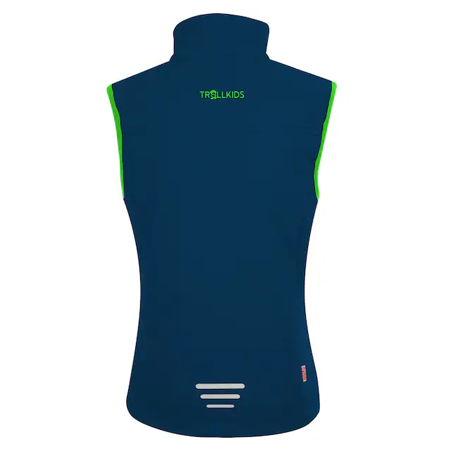 TROLLKIDS Softshellweste »KIDS TROLLFJORD VEST« für Kinder und Jugendliche geeignet, atmungsaktives Material
