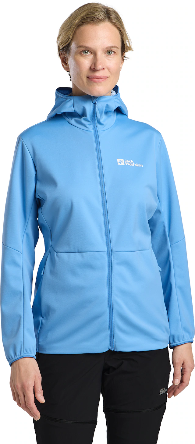 Jack Wolfskin Softshelljacke »FELDBERG HOODY W« mit zwei Hüfttaschen, atmungsaktiv, winddicht