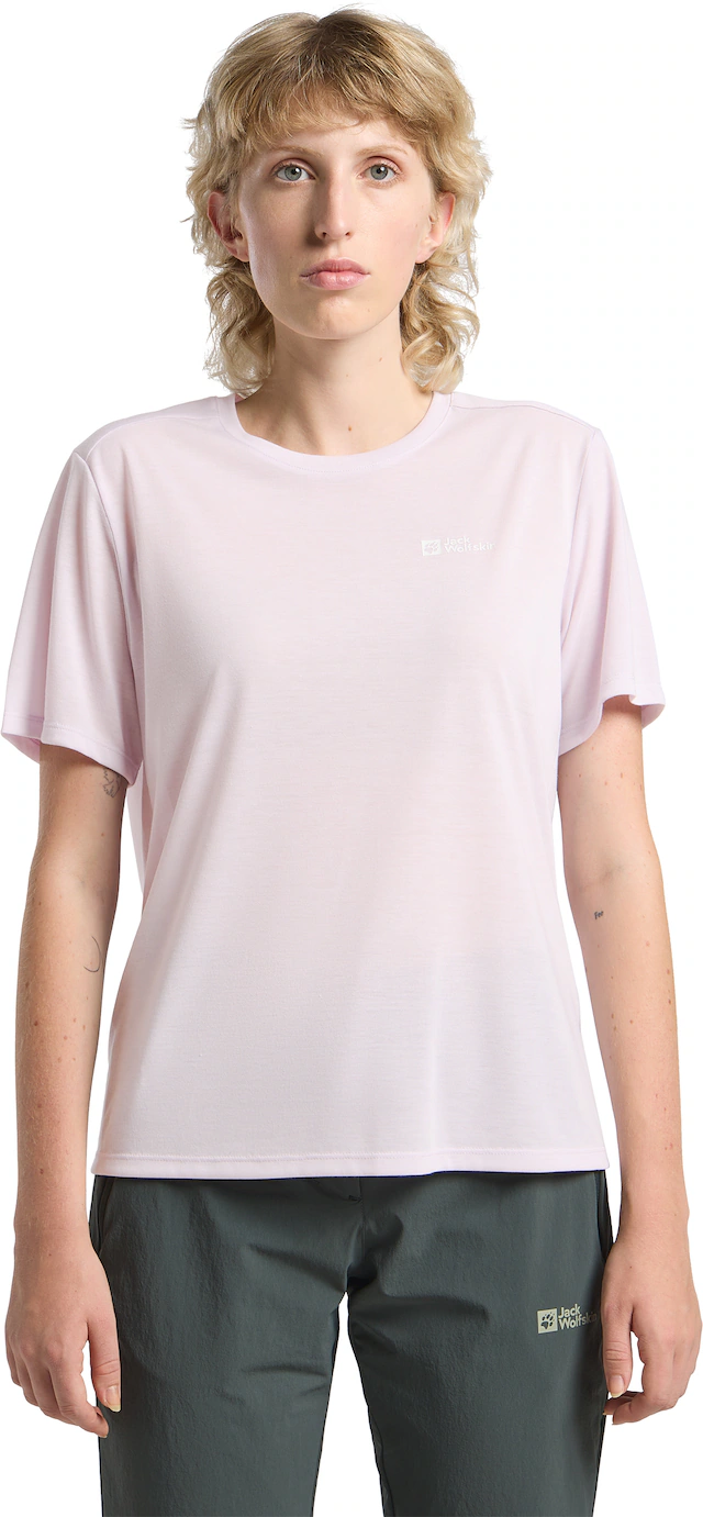 Jack Wolfskin Funktionsshirt »VONNAN S/S T W« leichtes und atmungsaktives TEXADRI-Material, moderne Passform