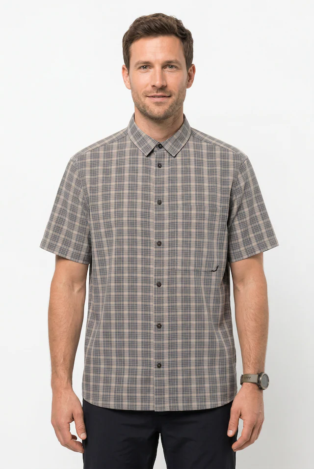 Jack Wolfskin Funktionshemd »MESETA SHIRT M« mit zwei Brusttaschen, schnell trocknend, atmungsaktiv