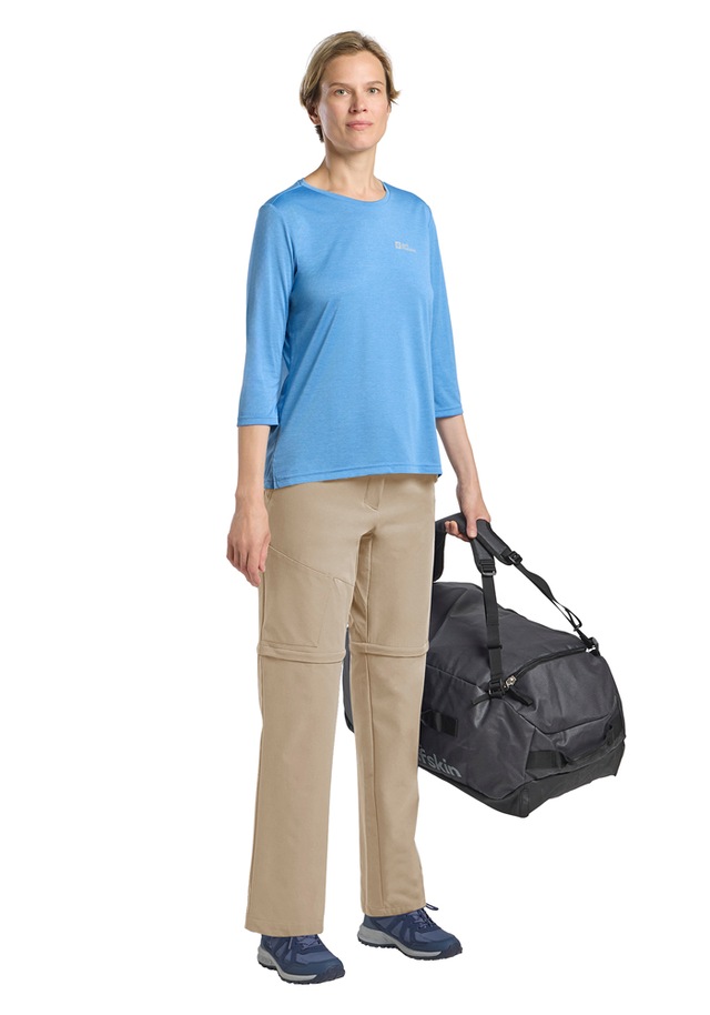 Jack Wolfskin Zip-off-Hose »PICO TRAIL ZIP OFF PANTS W« mit abnehmbaren Hosenbeinen, schnell trocknend, atmungsaktiv