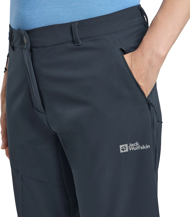 Jack Wolfskin Zip-off-Hose »PICO TRAIL ZIP OFF PANTS W« mit abnehmbaren Hosenbeinen, schnell trocknend, atmungsaktiv