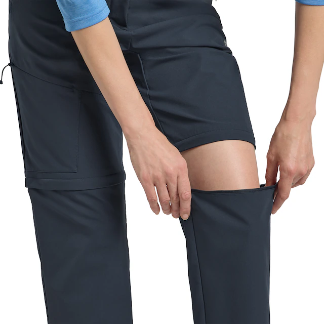 Jack Wolfskin Zip-off-Hose »PICO TRAIL ZIP OFF PANTS W« mit abnehmbaren Hosenbeinen, schnell trocknend, atmungsaktiv