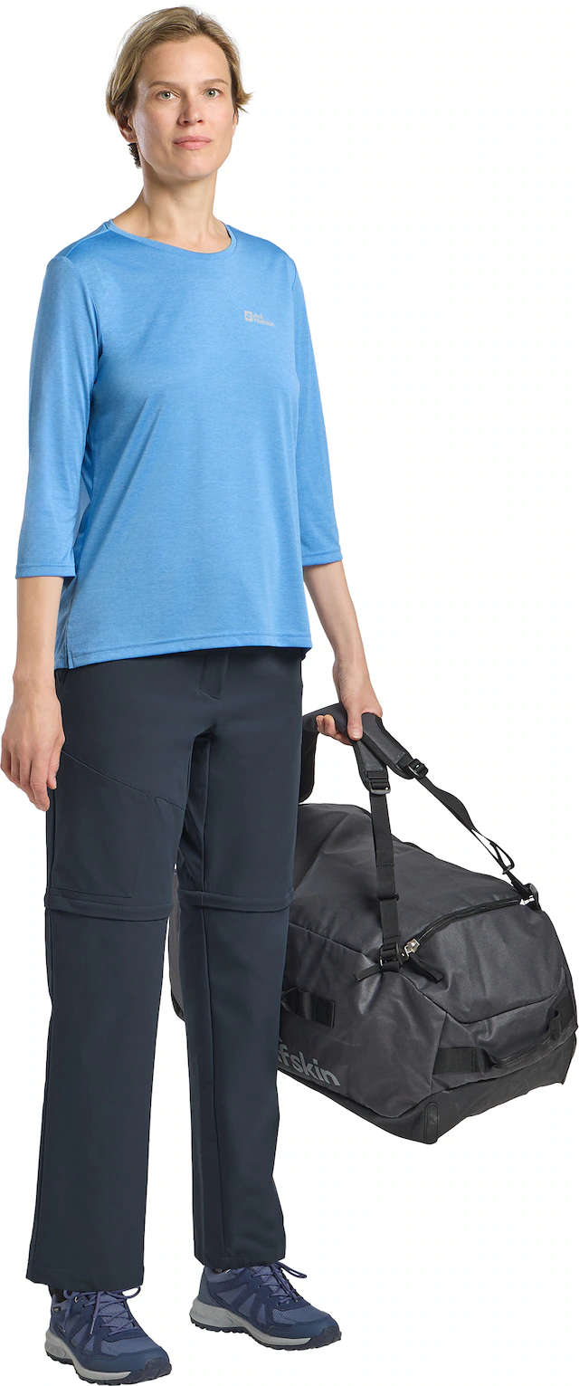 Jack Wolfskin Zip-off-Hose »PICO TRAIL ZIP OFF PANTS W« mit abnehmbaren Hosenbeinen, schnell trocknend, atmungsaktiv