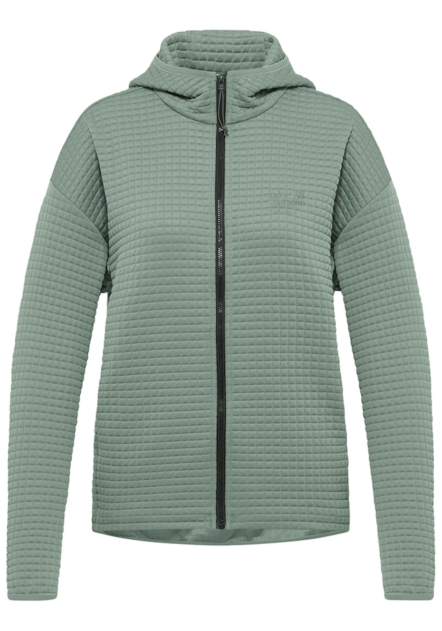 Jack Wolfskin Fleecejacke »MOGARI HOODED FZ W« mit Kapuze mit Kapuze, atmungsaktiv, leicht