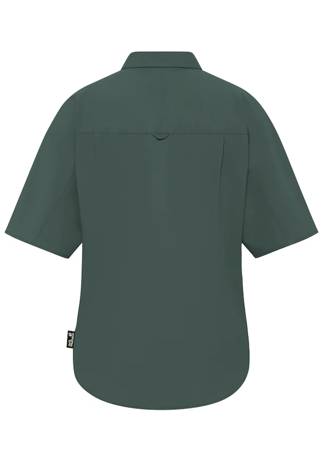Jack Wolfskin Kurzarmhemd »SIERRA QUEST SS SHIRT W« mit Karomuster, aus leichtem Gewebestoff, geruchshemmend