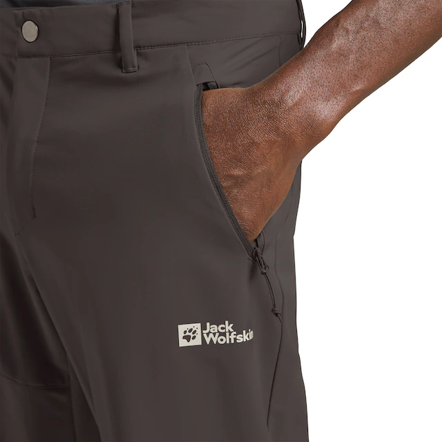 Jack Wolfskin Softshellhose »PICO TRAIL PANTS M« mit Oberschenkeltasche, windabweisend, atmungsaktiv