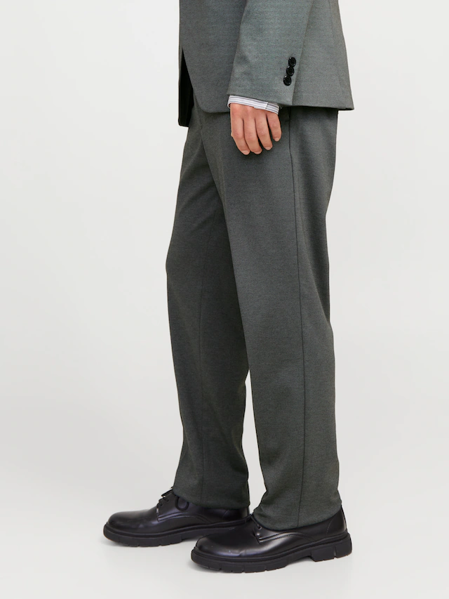 Jack & Jones Anzughose »JPRJAXON Businesshose mit mittlerer Bundhöhe« unifarben, modisch, slim fit, Materialmix