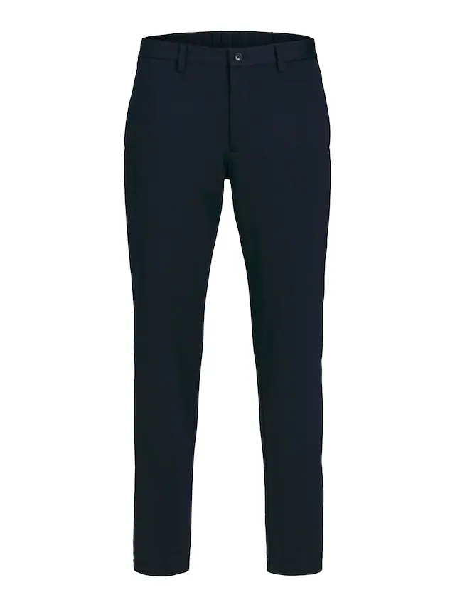 Jack & Jones Anzughose »JPRJAXON Businesshose mit mittlerer Bundhöhe« unifarben, modisch, slim fit, Materialmix