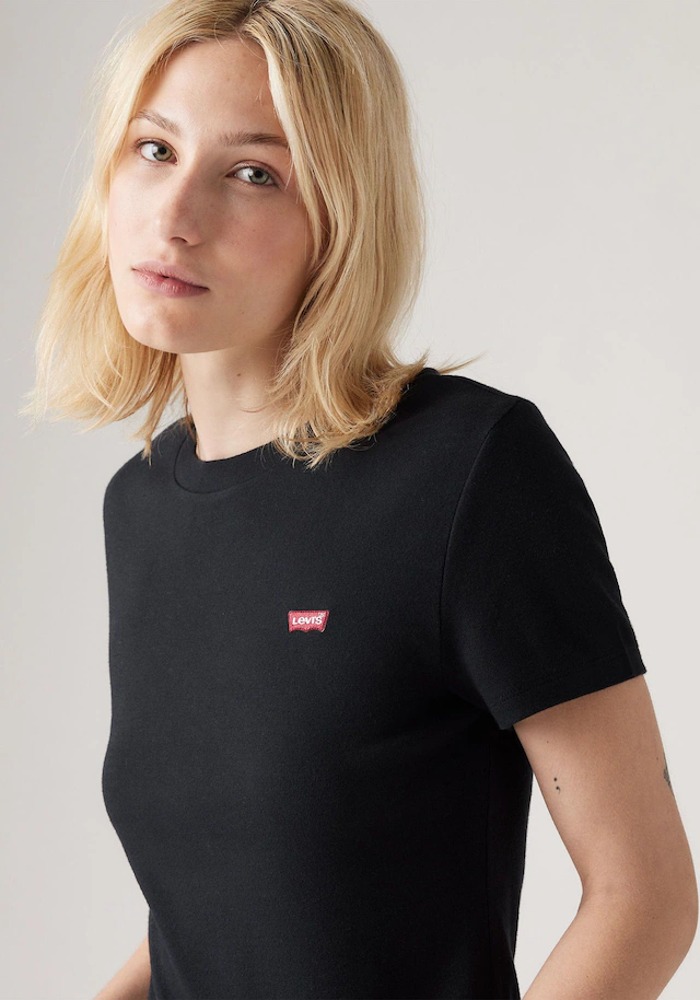 Levi's® T-Shirt »ESSENTIAL HM SS TEE« Taillierter Schnitt