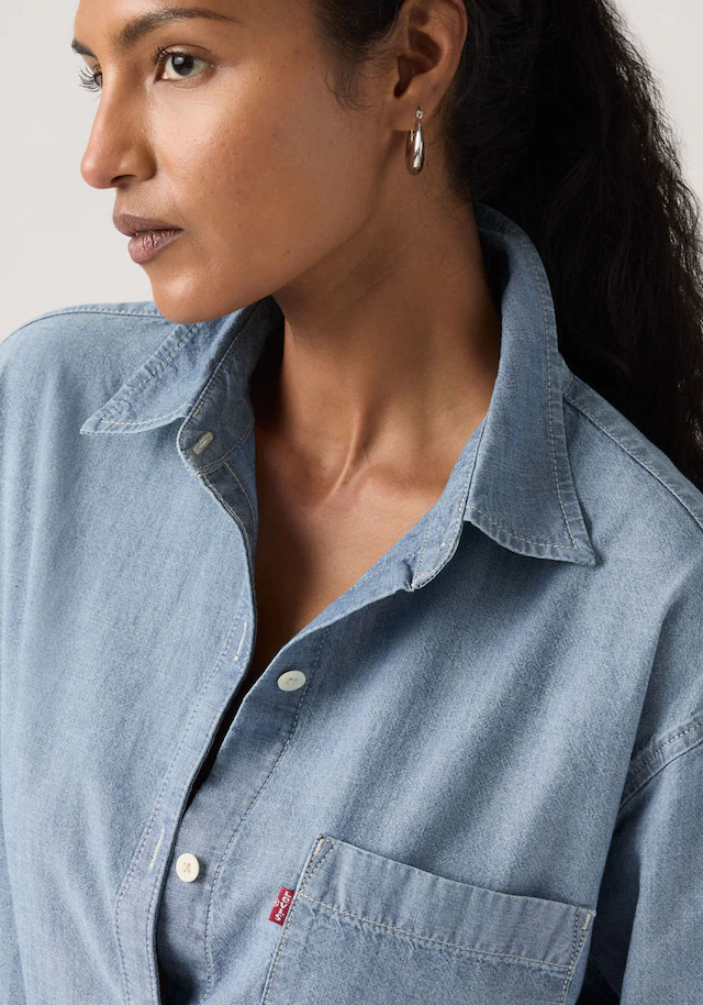 Levi's® Jeansbluse »HARLIE BOYFRIEND SHIRT« mit Brusttasche