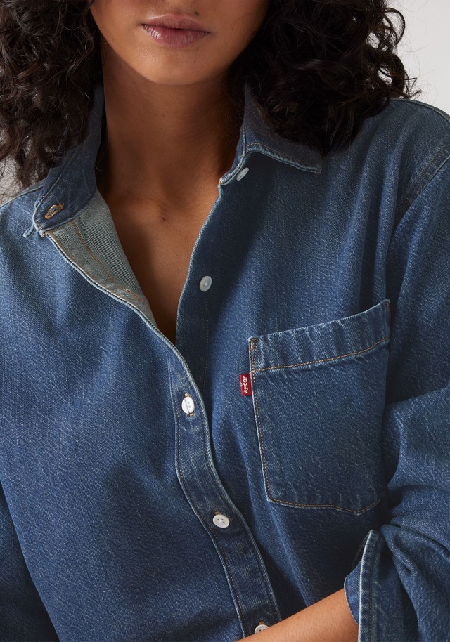 Levi's® Jeansbluse »HARLIE BOYFRIEND SHIRT« mit Brusttasche