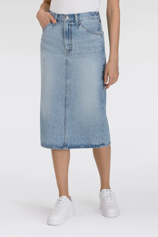 Levi's® Jeansrock »HR BACK SLIT SKIR« mit Schlitz hinten