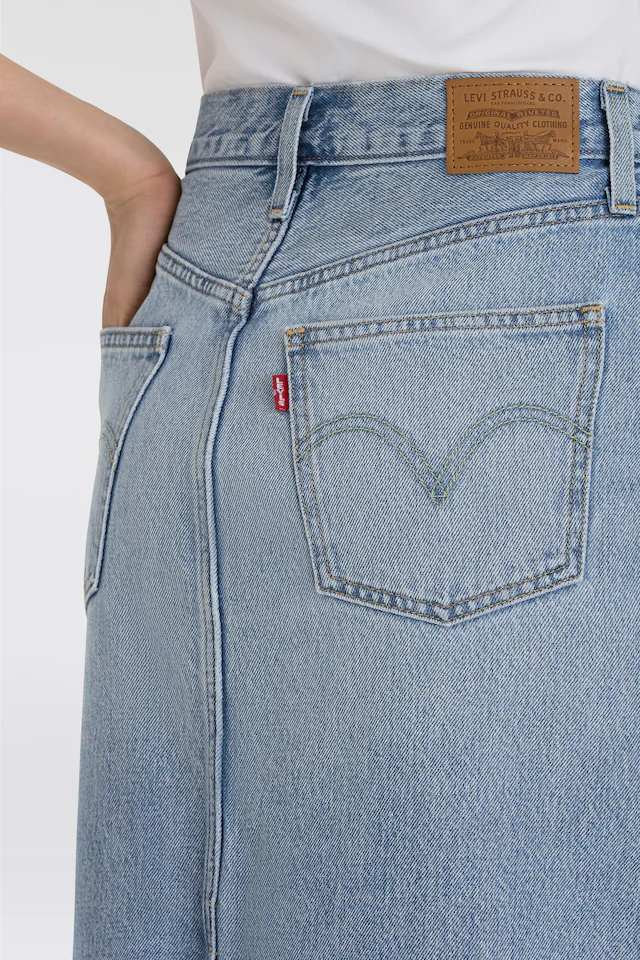 Levi's® Jeansrock »HR BACK SLIT SKIR« mit Schlitz hinten