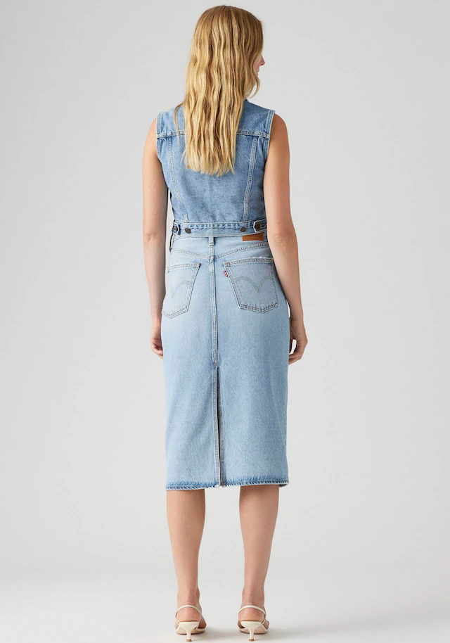 Levi's® Jeansrock »HR BACK SLIT SKIR« mit Schlitz hinten
