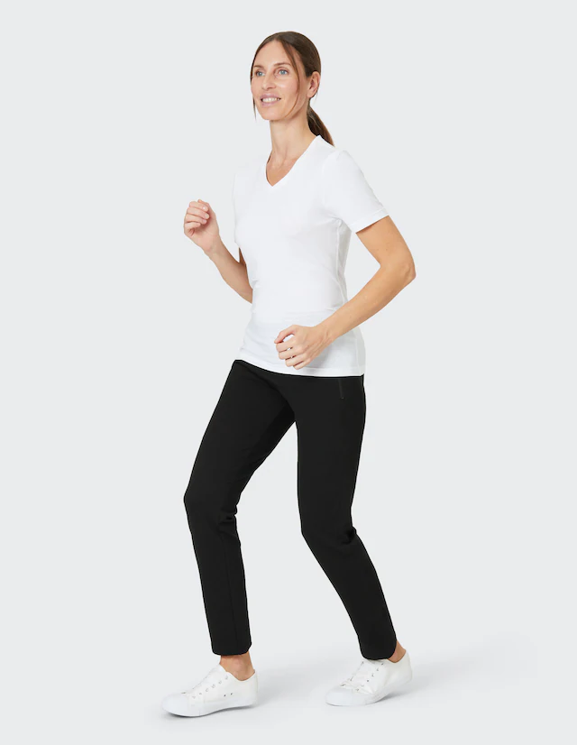 Joy Sportswear Sweathose »SWEATHOSE SHERYL« mit Reißverschlusstaschen, unifarben, elastisches Material