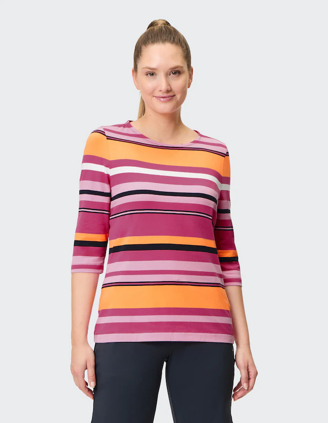 Joy Sportswear T-Shirt »3/4 ARM SHIRT SARINA« mit 3/4-Arm, aus Baumwolle, femininer Schnitt