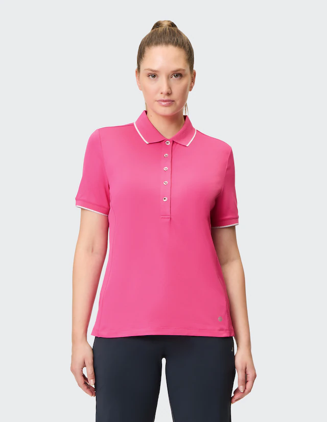 Joy Sportswear Poloshirt »MARIA« mit Polokragen, in Piqué-Qualität, figurbetonte Passform