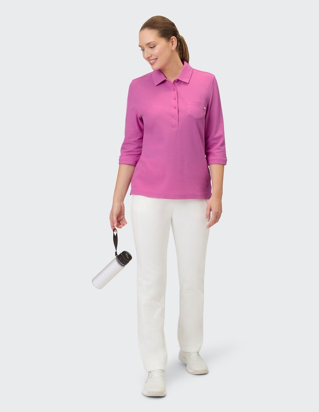 Joy Sportswear Poloshirt »POLOSHIRT GISELE« aus Baumwolle und Polyester, erhältlich in den Größen 36 bis 48