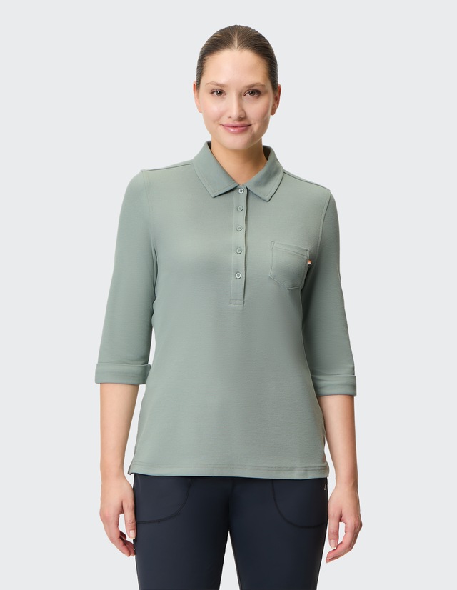 Joy Sportswear Poloshirt »POLOSHIRT GISELE« aus Baumwolle und Polyester, erhältlich in den Größen 36 bis 48