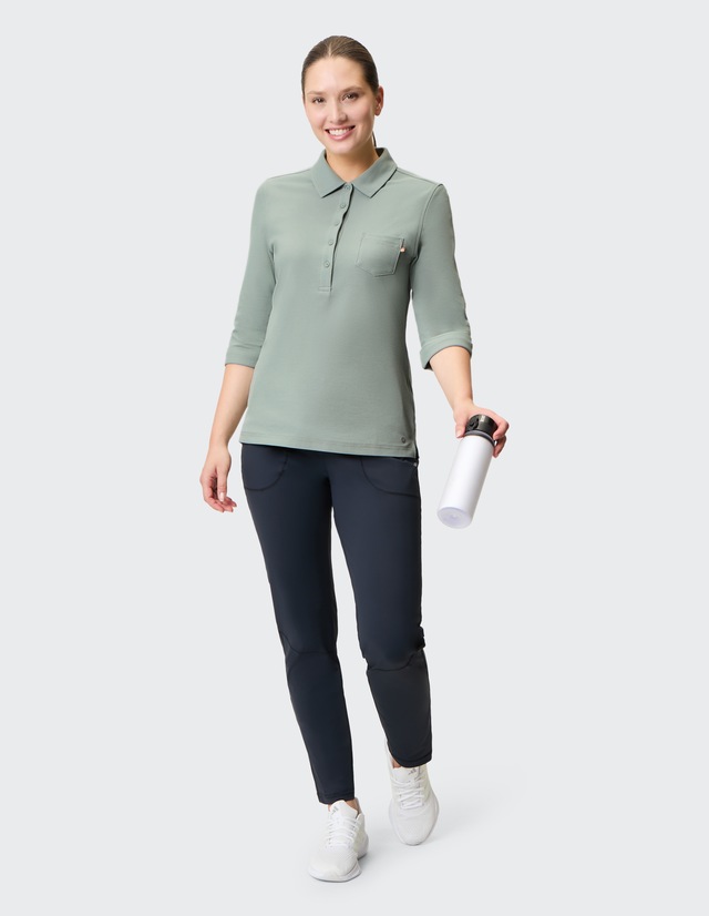 Joy Sportswear Poloshirt »POLOSHIRT GISELE« aus Baumwolle und Polyester, erhältlich in den Größen 36 bis 48