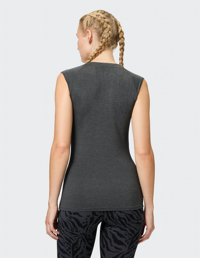 Venice Beach T-Shirt »T-SHIRT ELEAMEE« mit V-Ausschnitt, ärmellos, taillierte Passform