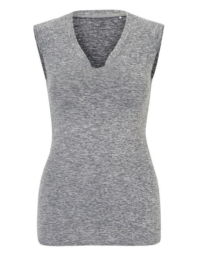 Venice Beach T-Shirt »T-SHIRT ELEAMEE« mit V-Ausschnitt, ärmellos, taillierte Passform