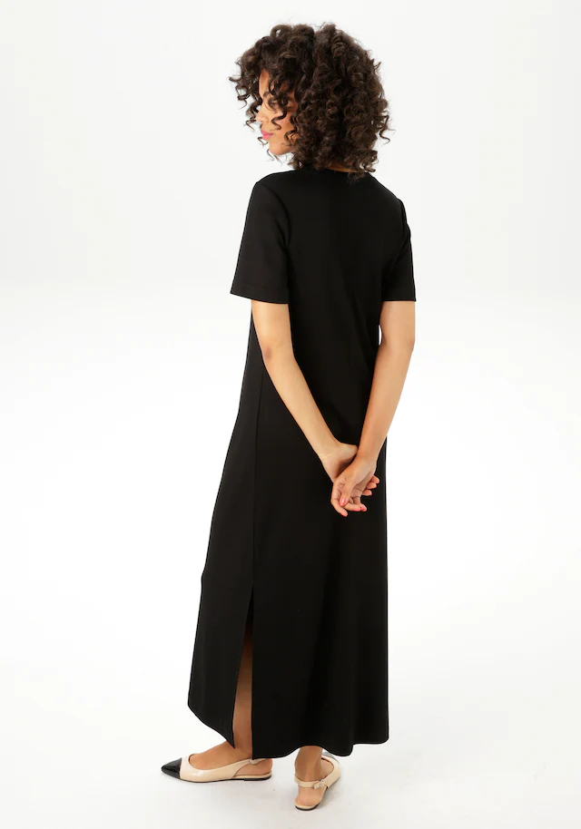 Aniston CASUAL Maxikleid mit Seitenschlitzen