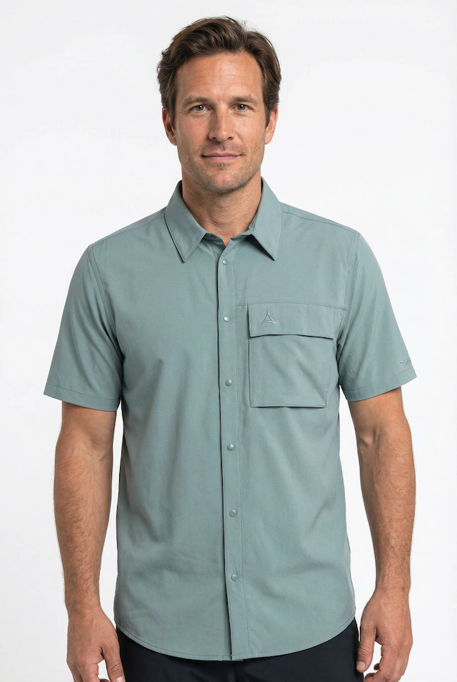 Schöffel Funktionshemd »Shirt Style Dooser MEN« für Trekking und sportliche Aktivitäten, leichtes Material
