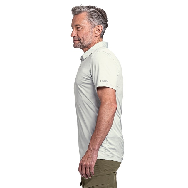 Schöffel Poloshirt »CIRC Polo Shirt Tauron M« mit kurzen Ärmeln, aus Polyester, sportliche Passform, normale Länge