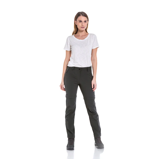 Schöffel Zip-off-Hose »Pants Ascona Zip Off« für Trekking, aus Nylon, mit Elasthan-Anteil, normal-weite Passform