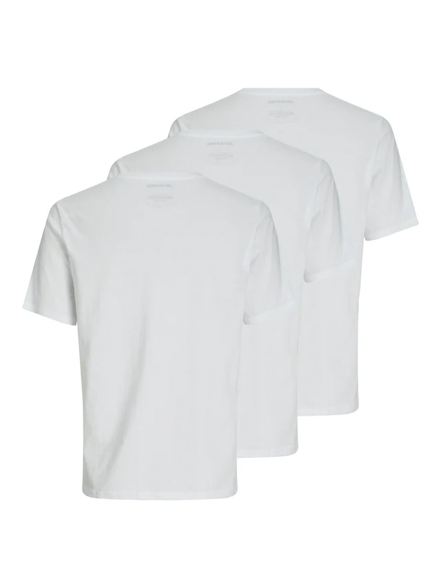 Jack & Jones Rundhalsshirt »JACUNDER TEE CREW NECK 3 PACK NOOS« Packung, 3 Stk.