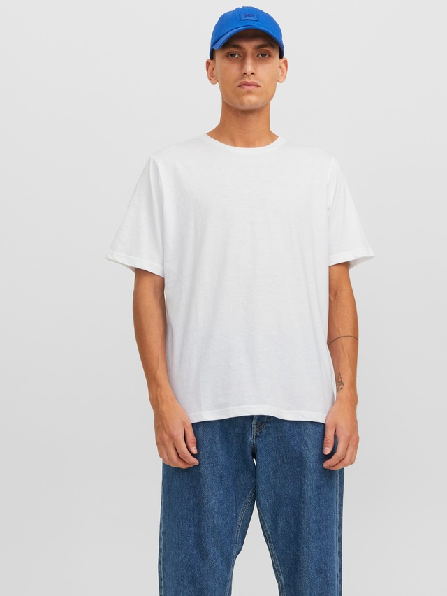 Jack & Jones Rundhalsshirt »JACUNDER TEE CREW NECK 3 PACK NOOS« Packung, 3 Stk.