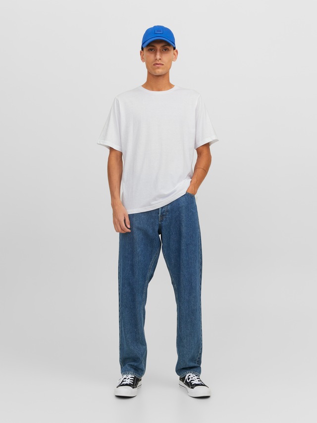 Jack & Jones Rundhalsshirt »JACUNDER TEE CREW NECK 3 PACK NOOS« Packung, 3 Stk.
