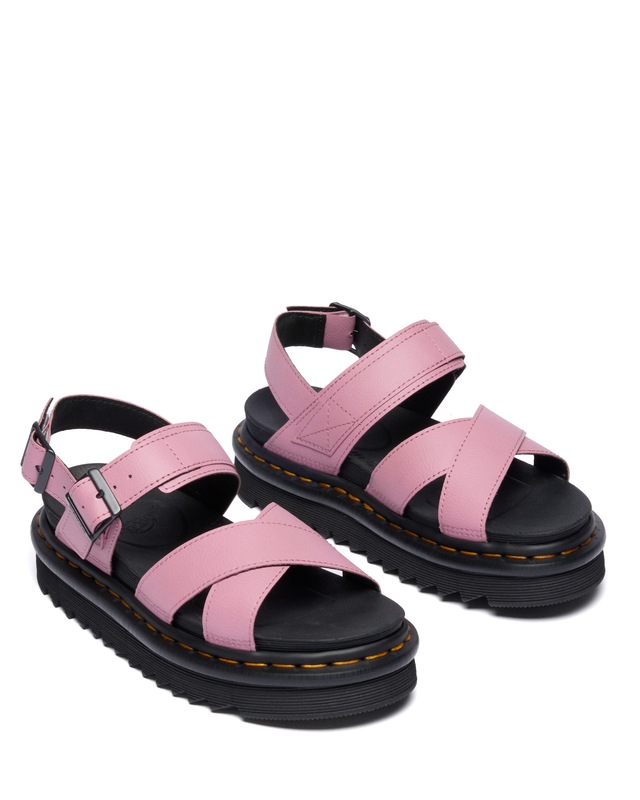 DR. MARTENS Riemchensandale »Voss« , Plateausandale, Sandalette, Sommerschuh mit Schnallenverschlüssen
