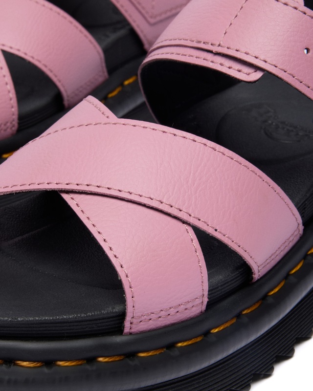 DR. MARTENS Riemchensandale »Voss« , Plateausandale, Sandalette, Sommerschuh mit Schnallenverschlüssen