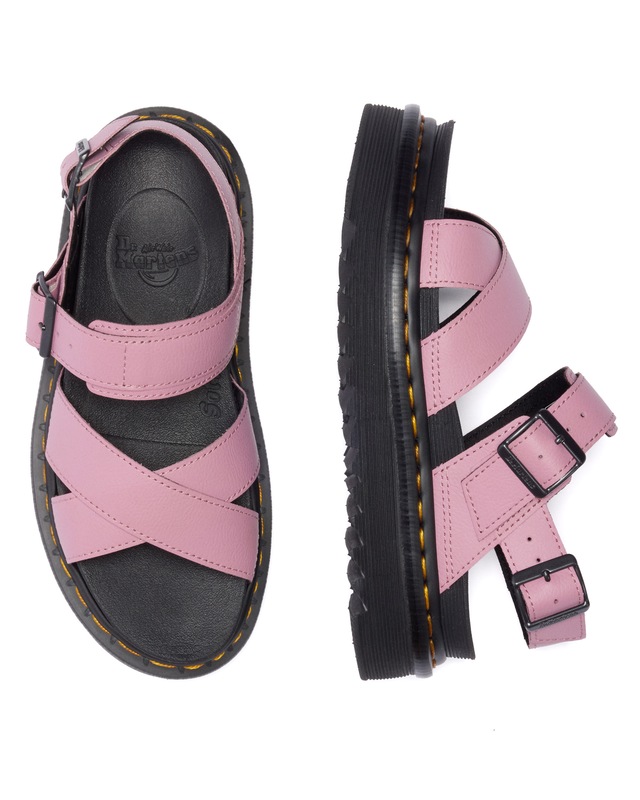 DR. MARTENS Riemchensandale »Voss« , Plateausandale, Sandalette, Sommerschuh mit Schnallenverschlüssen