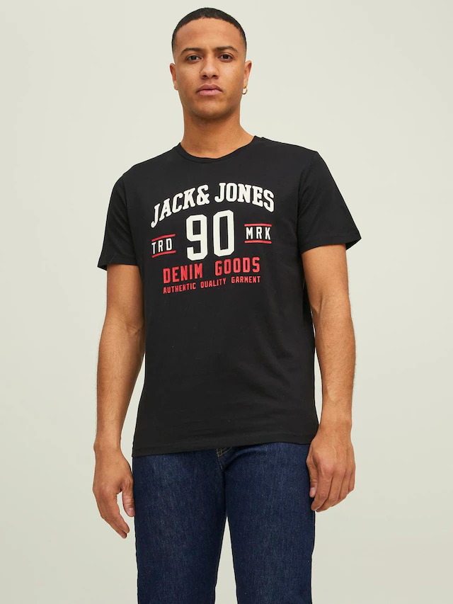 Jack & Jones Rundhalsshirt »JJETHAN TEE SS CREW NECK 3PK MP NOOS« Packung, 3er-Pack, 3