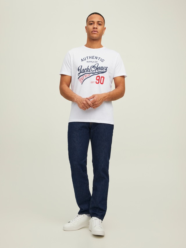 Jack & Jones Rundhalsshirt »JJETHAN TEE SS CREW NECK 3PK MP NOOS« Packung, 3er-Pack, 3