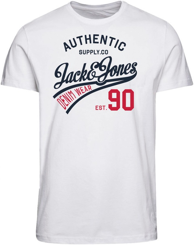 Jack & Jones Rundhalsshirt »JJETHAN TEE SS CREW NECK 3PK MP NOOS« Packung, 3er-Pack, 3